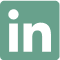 linkedin social icon
