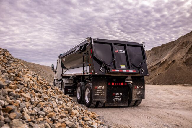 end-dump trailer